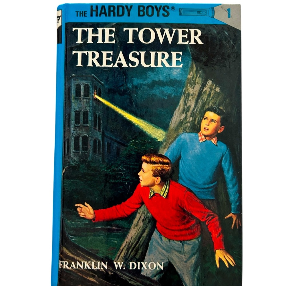 The Hardy Boys Hardcover Book 1 The Tower Treasure Vintage 1994 Printing GUC